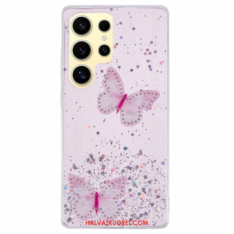 Kuori Samsung Galaxy S25 Ultra 5g Kimaltelevia Perhosia