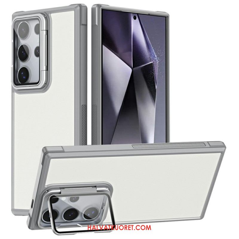 Kuori Samsung Galaxy S25 Ultra 5g Linssinsuojus Ja Jalusta Suojakuori