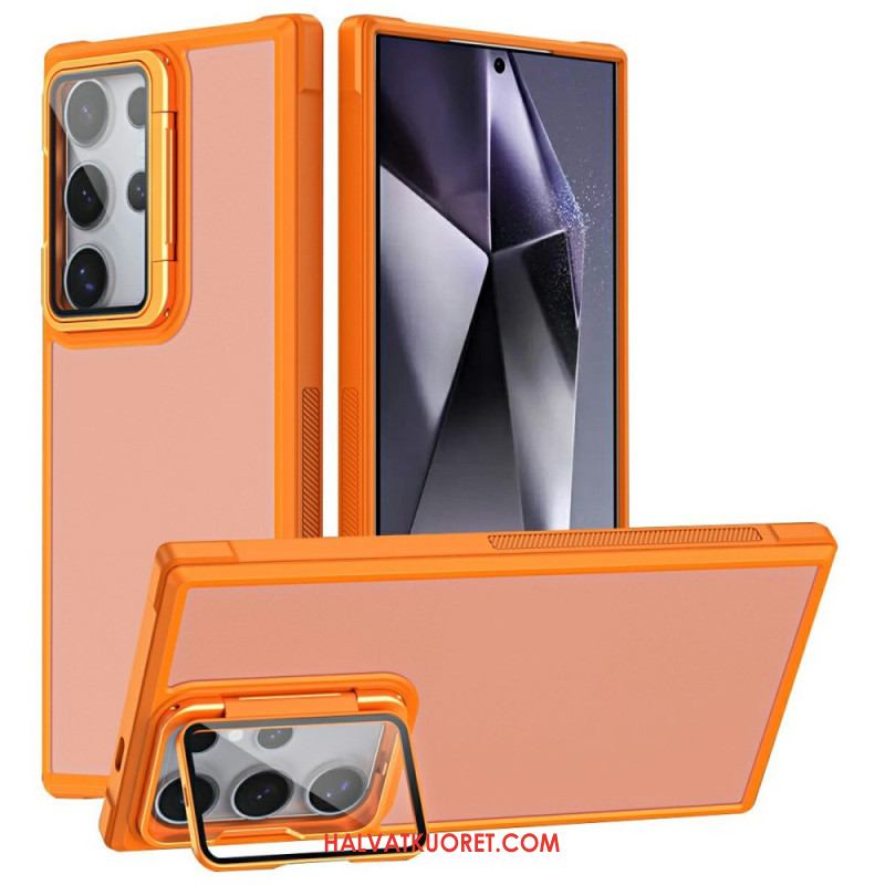 Kuori Samsung Galaxy S25 Ultra 5g Linssinsuojus Ja Jalusta Suojakuori