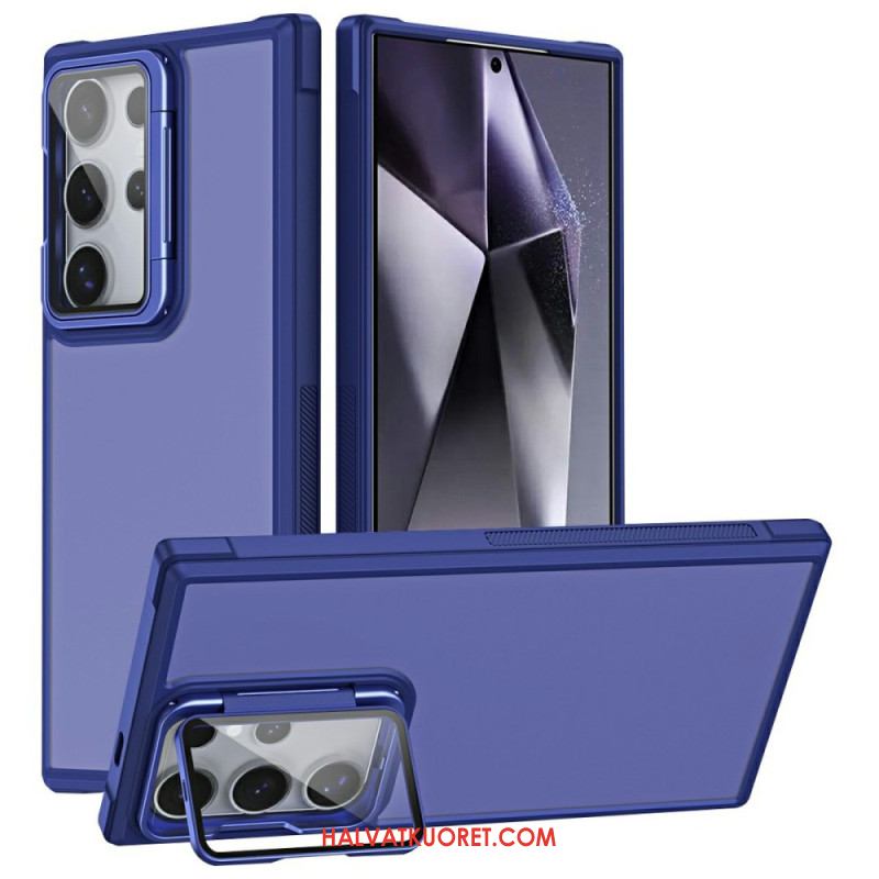 Kuori Samsung Galaxy S25 Ultra 5g Linssinsuojus Ja Jalusta Suojakuori