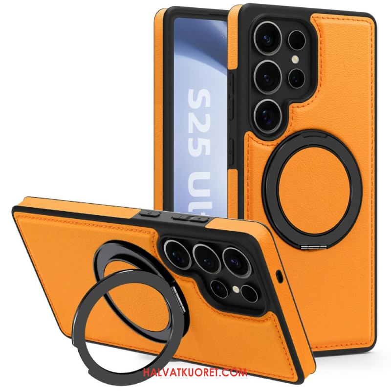 Kuori Samsung Galaxy S25 Ultra 5g Magneettinen Pyörivällä Jalustalla