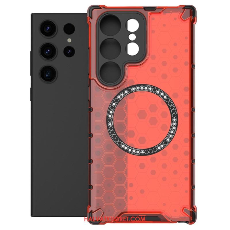 Kuori Samsung Galaxy S25 Ultra 5g Magsafe Honeycomb -yhteensopiva Suojakuori