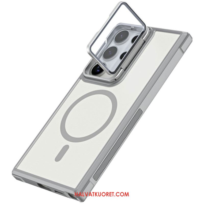 Kuori Samsung Galaxy S25 Ultra 5g Magsafe-yhteensopiva Mattapintainen Sormenjälkiä Hylkivä Muotoilu Jalustalla