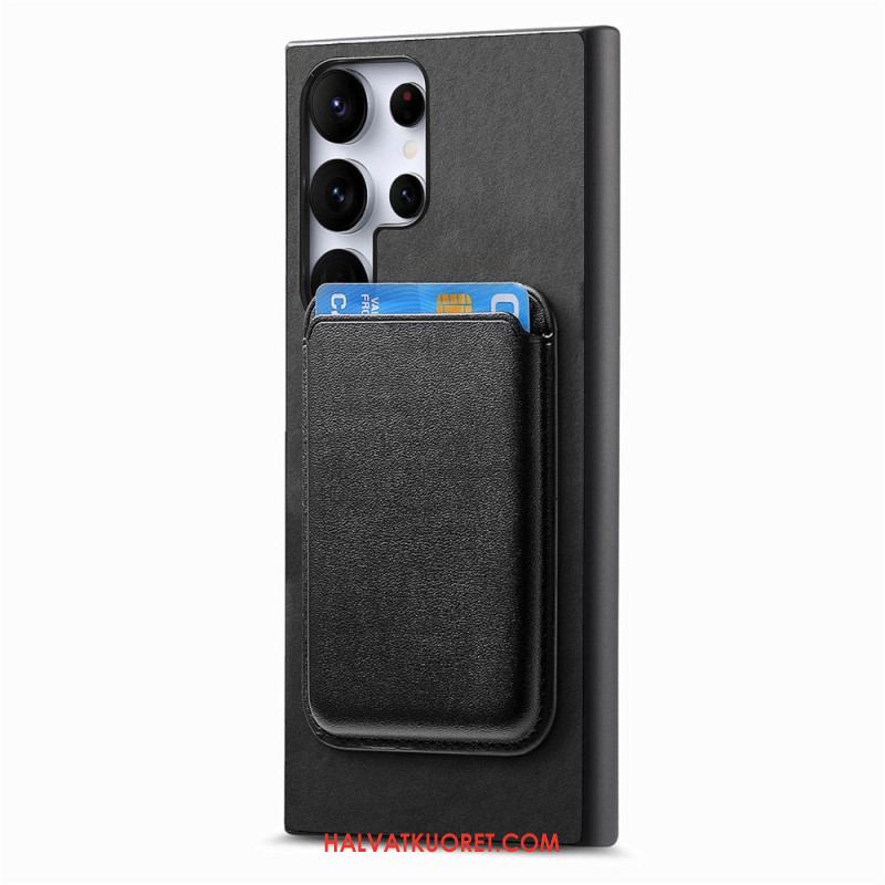 Kuori Samsung Galaxy S25 Ultra 5g Mokkanahkainen Irrotettava Magneettikorttikotelo