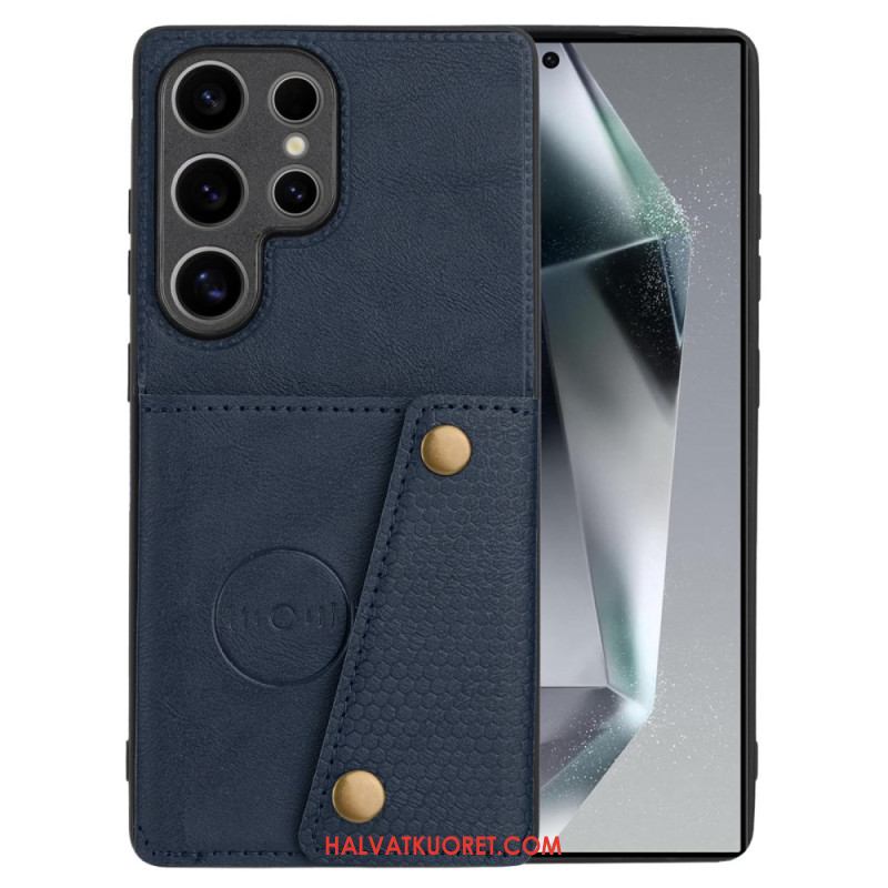 Kuori Samsung Galaxy S25 Ultra 5g Retrotyylinen Korttikotelo