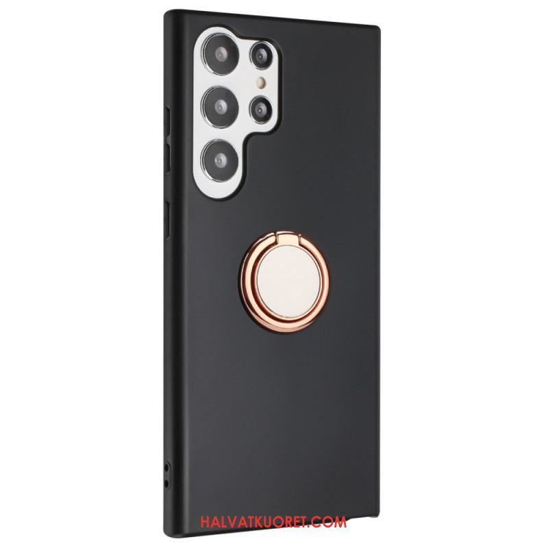 Kuori Samsung Galaxy S25 Ultra 5g Sormuksenpidike Ja Jalusta Suojakuori