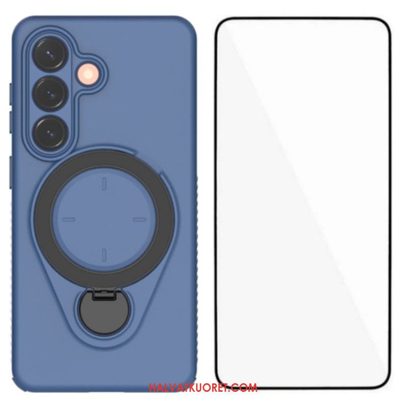 Kuori Samsung Galaxy S26 Kestävä Karkaistulla Lasisella Näytönsuojalla