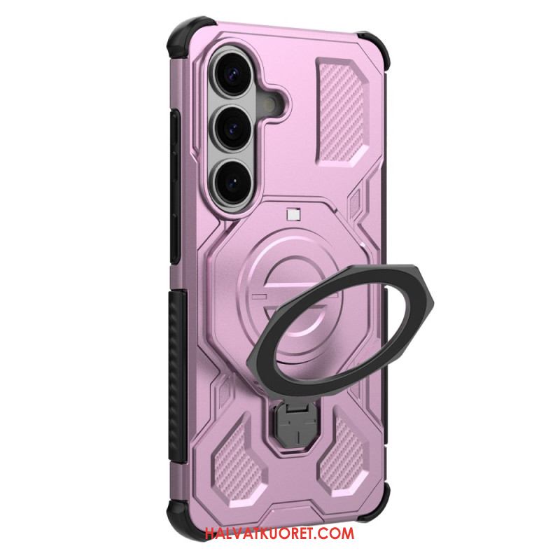 Kuori Samsung Galaxy S26 Kestävä Pyörivällä Metallijalustalla