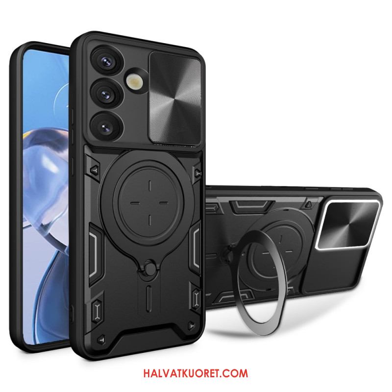 Kuori Samsung Galaxy S26 Liukuva Kamerajalusta Ja Kansi Suojakuori