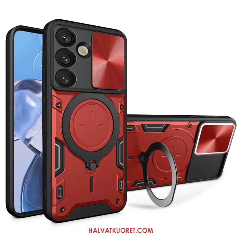 Kuori Samsung Galaxy S26 Liukuva Kamerajalusta Ja Kansi Suojakuori