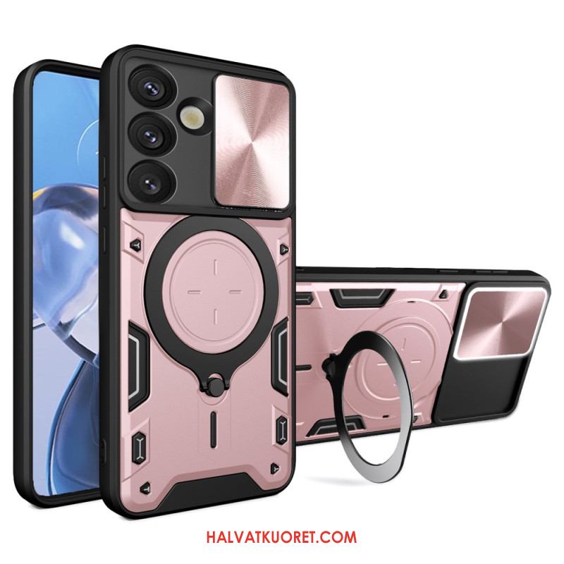 Kuori Samsung Galaxy S26 Liukuva Kamerajalusta Ja Kansi Suojakuori