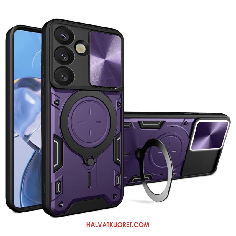 Kuori Samsung Galaxy S26 Liukuva Kamerajalusta Ja Kansi Suojakuori