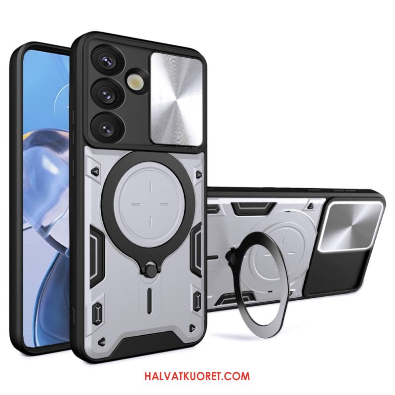 Kuori Samsung Galaxy S26 Liukuva Kamerajalusta Ja Kansi Suojakuori