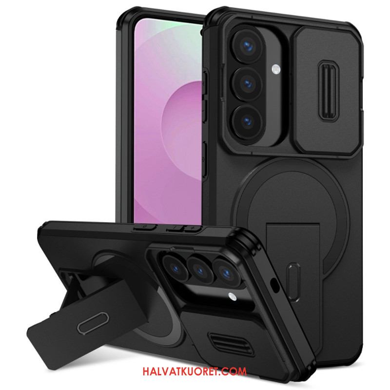 Kuori Samsung Galaxy S26 Liukuva Magneettinen Jalusta Ja Kameran Suojus