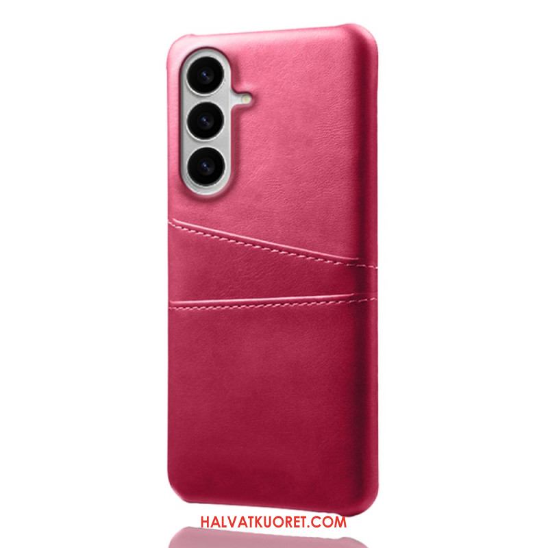 Kuori Samsung Galaxy S26 Nahkajäljitelmäkorttikotelo