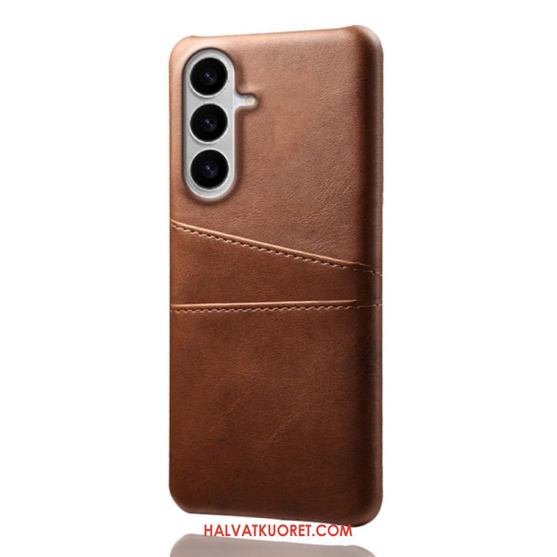 Kuori Samsung Galaxy S26 Nahkajäljitelmäkorttikotelo