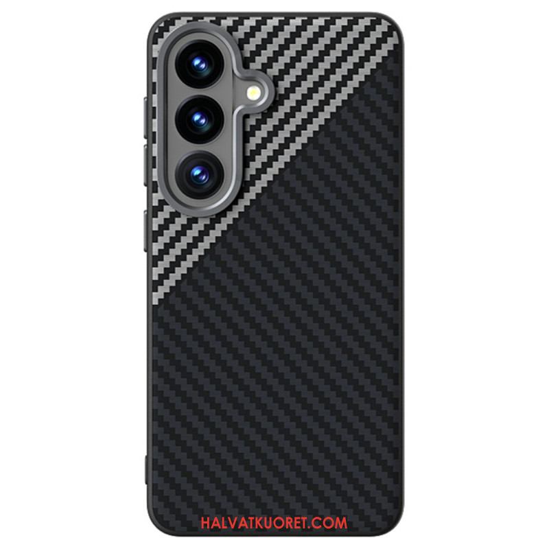 Kuori Samsung Galaxy S26 Plus Hiilikuituteksturoitu Magneettinen Kiinnike