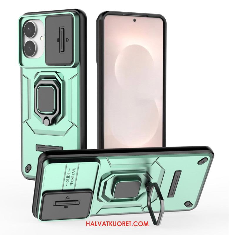 Kuori Samsung Galaxy S26 Plus Jalusta Ja Linssinsuoja
