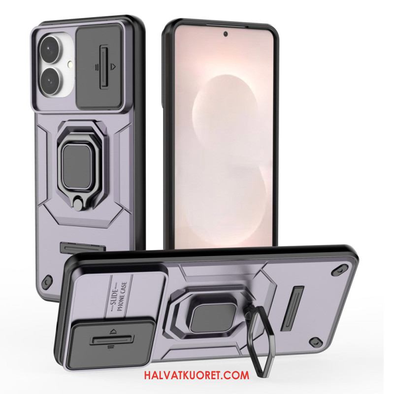 Kuori Samsung Galaxy S26 Plus Jalusta Ja Linssinsuoja