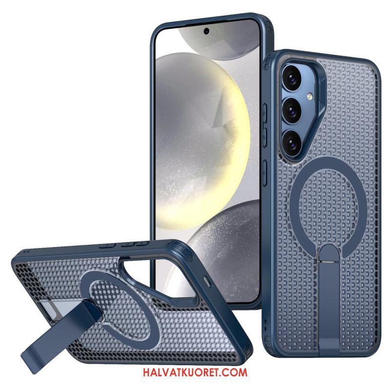 Kuori Samsung Galaxy S26 Plus Magneettinen Ruudukkokuvioinen