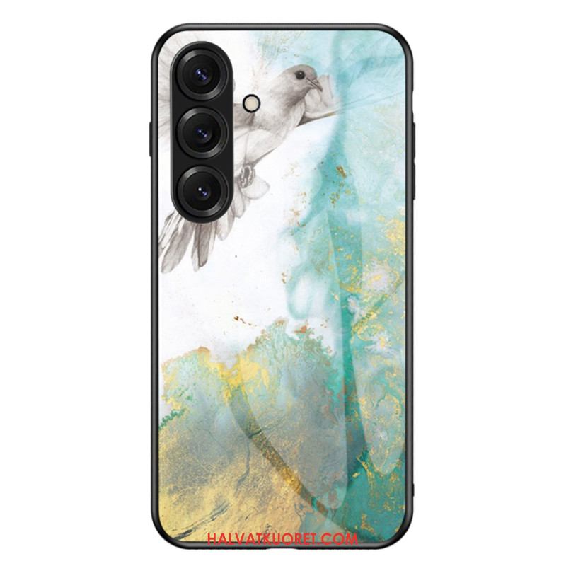 Kuori Samsung Galaxy S26 Plus Marmorikuvioinen Karkaistu Lasi