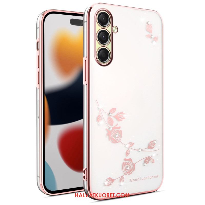 Kuori Samsung Galaxy S26 Strasseja Ja Kukkia Kadem