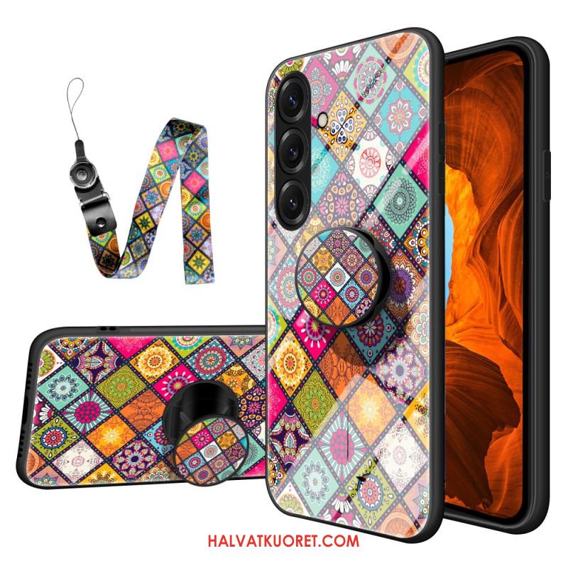 Kuori Samsung Galaxy S26 Tilkkutäkkijalusta Ja Hihna