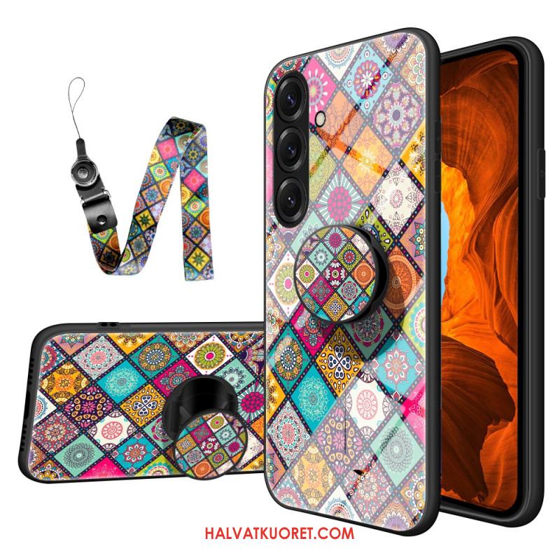 Kuori Samsung Galaxy S26 Tilkkutäkkijalusta Ja Hihna