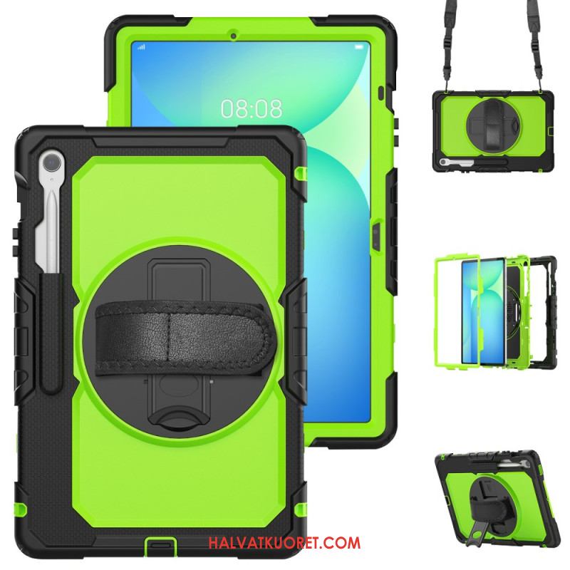 Kuori Samsung Galaxy Tab S10 Fe Plus Erittäin Kestävä Olkahihnalla Suojakuori