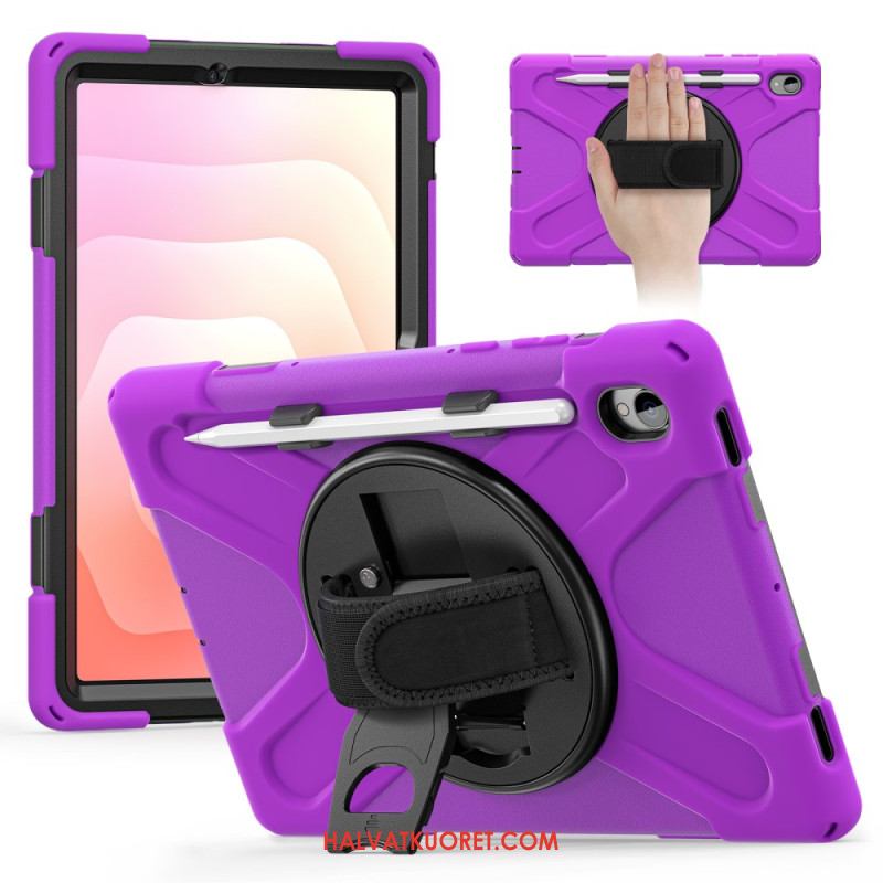 Kuori Samsung Galaxy Tab S11 Erittäin Kestävä Kynätelineellä Ja Olkahihnalla