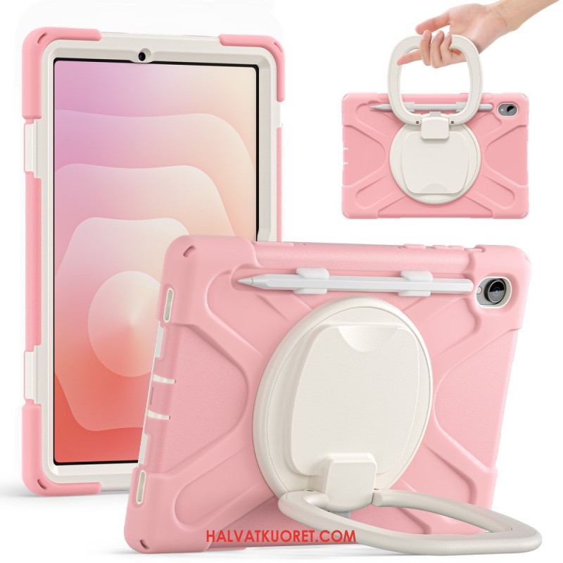 Kuori Samsung Galaxy Tab S11 Kolminkertainen Suojaus Sormuspidikkeellä