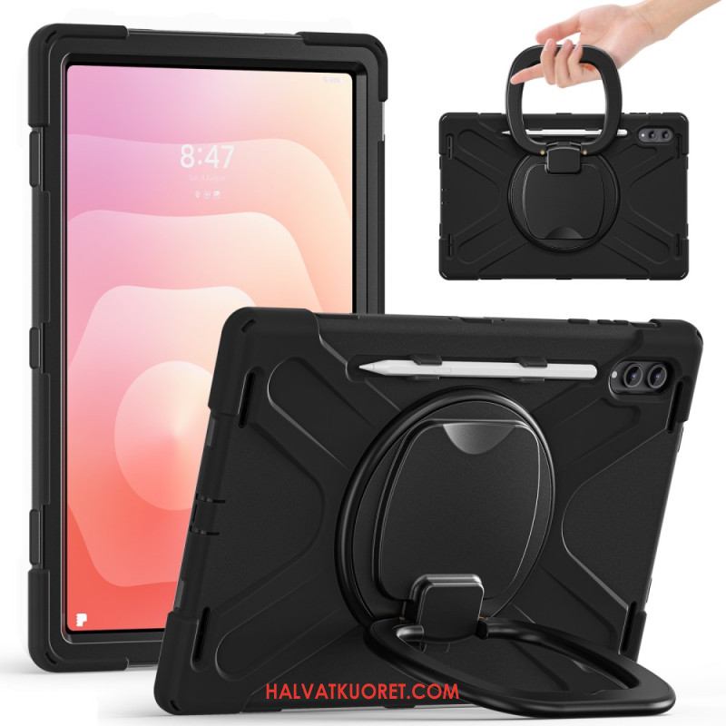 Kuori Samsung Galaxy Tab S11 Ultra Kolminkertainen Suoja Kääntyvällä Kahvalla