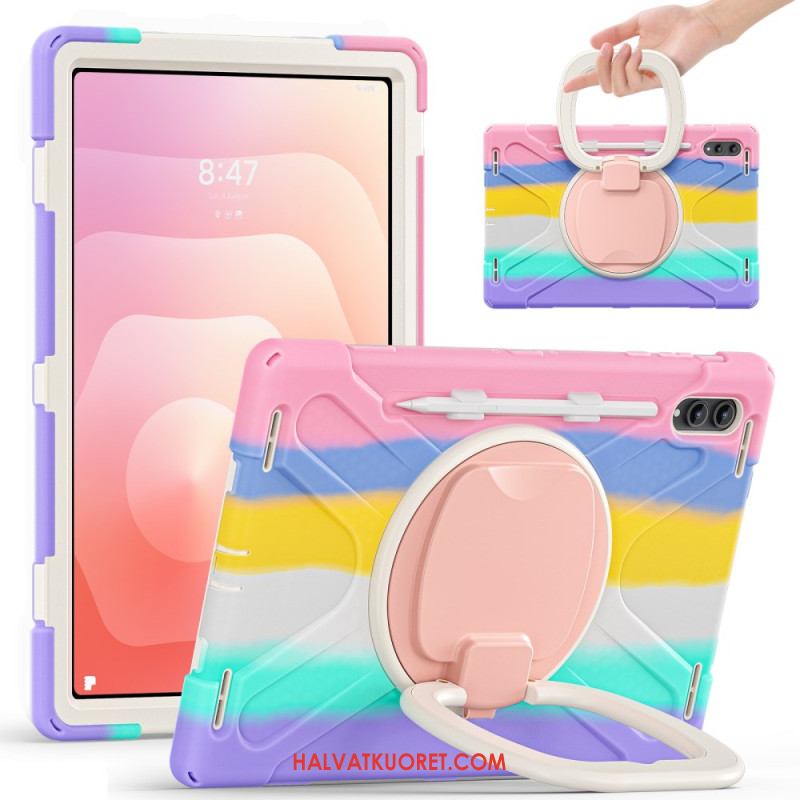 Kuori Samsung Galaxy Tab S11 Ultra Kolminkertainen Suoja Kääntyvällä Kahvalla