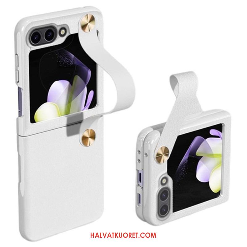 Kuori Samsung Galaxy Z Flip 7 Fe Erittäin Ohut Gkk-nahkahihna Suojakuori