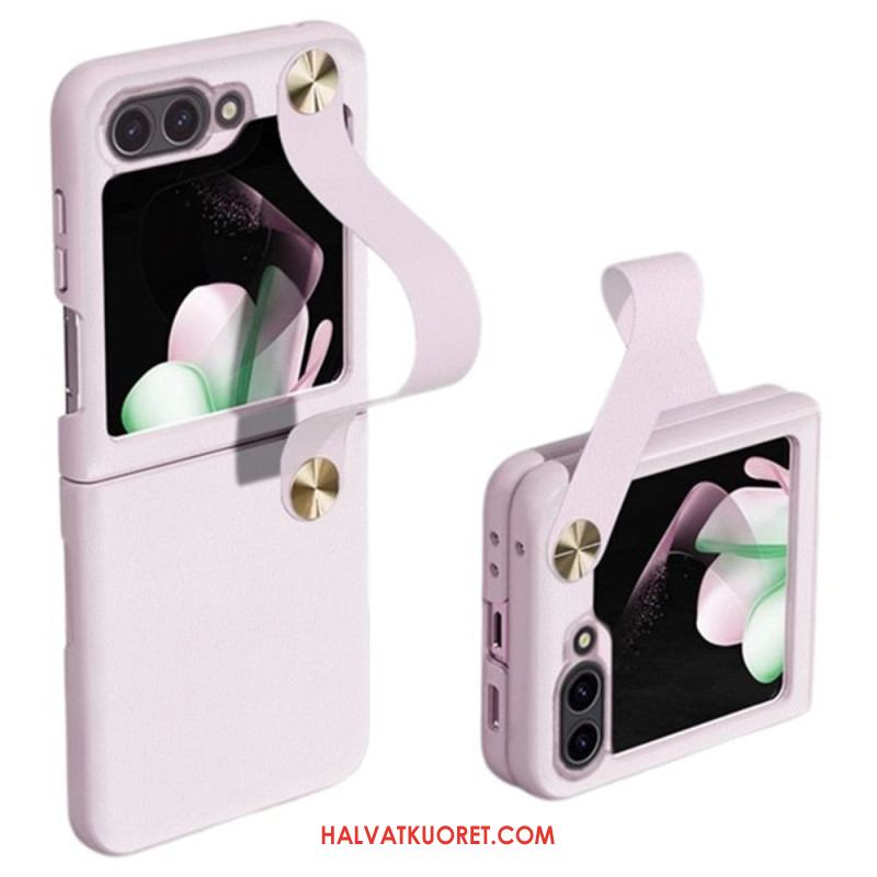 Kuori Samsung Galaxy Z Flip 7 Fe Erittäin Ohut Gkk-nahkahihna Suojakuori