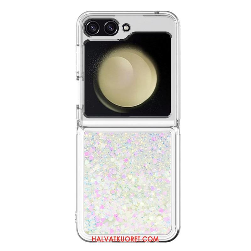 Kuori Samsung Galaxy Z Flip 7 Fe Glitter Suojakuori