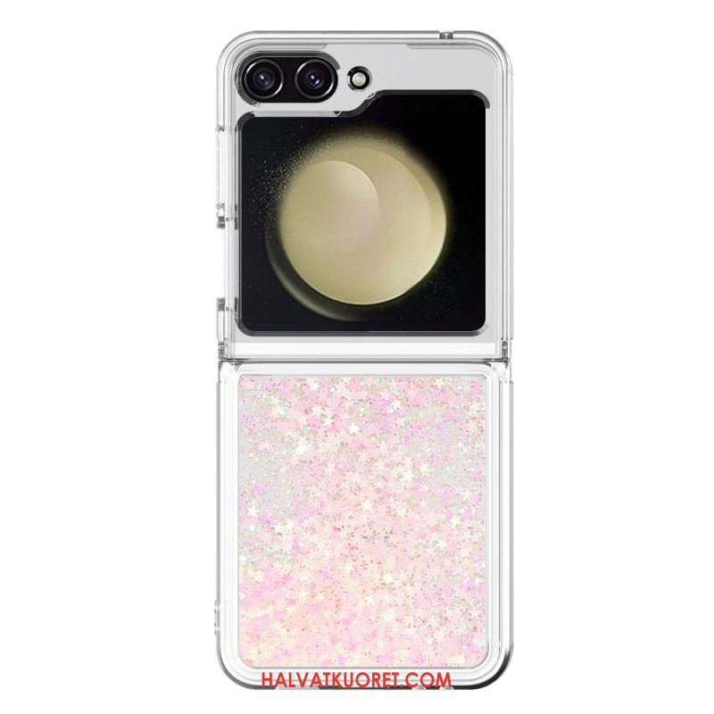 Kuori Samsung Galaxy Z Flip 7 Fe Glitter Suojakuori