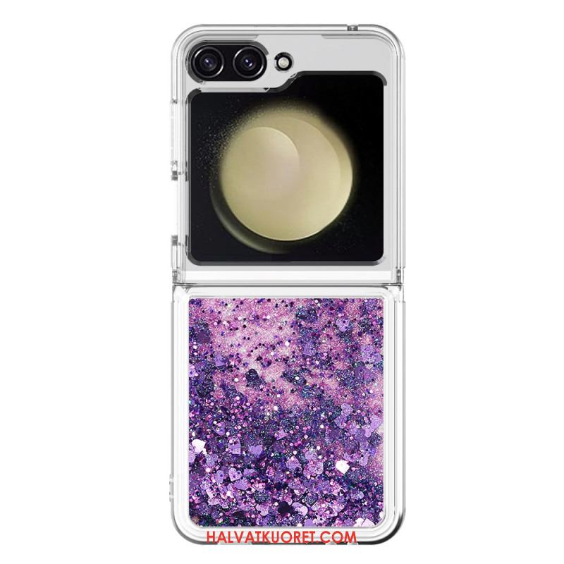 Kuori Samsung Galaxy Z Flip 7 Fe Glitter Suojakuori