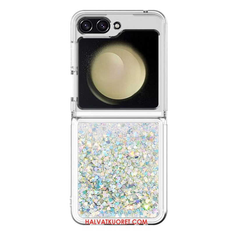 Kuori Samsung Galaxy Z Flip 7 Fe Glitter Suojakuori