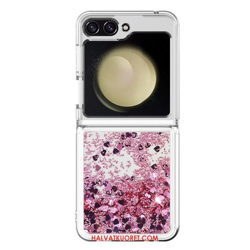 Kuori Samsung Galaxy Z Flip 7 Fe Glitter Suojakuori