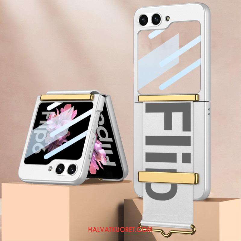 Kuori Samsung Galaxy Z Flip 7 Fe Hihna Ja Näytönsuoja Gkk