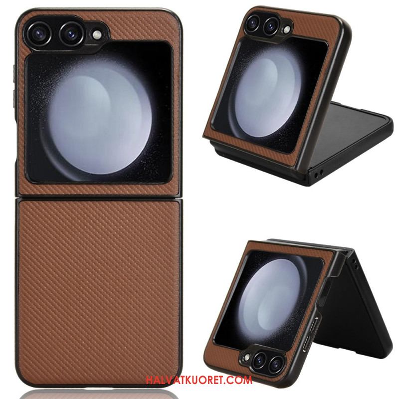 Kuori Samsung Galaxy Z Flip 7 Fe Hiilikuitukuvioinen