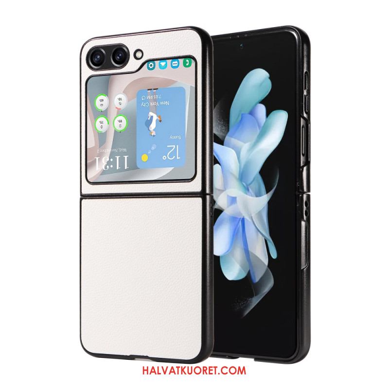 Kuori Samsung Galaxy Z Flip 7 Fe Huomaamaton Nahkatyylinen