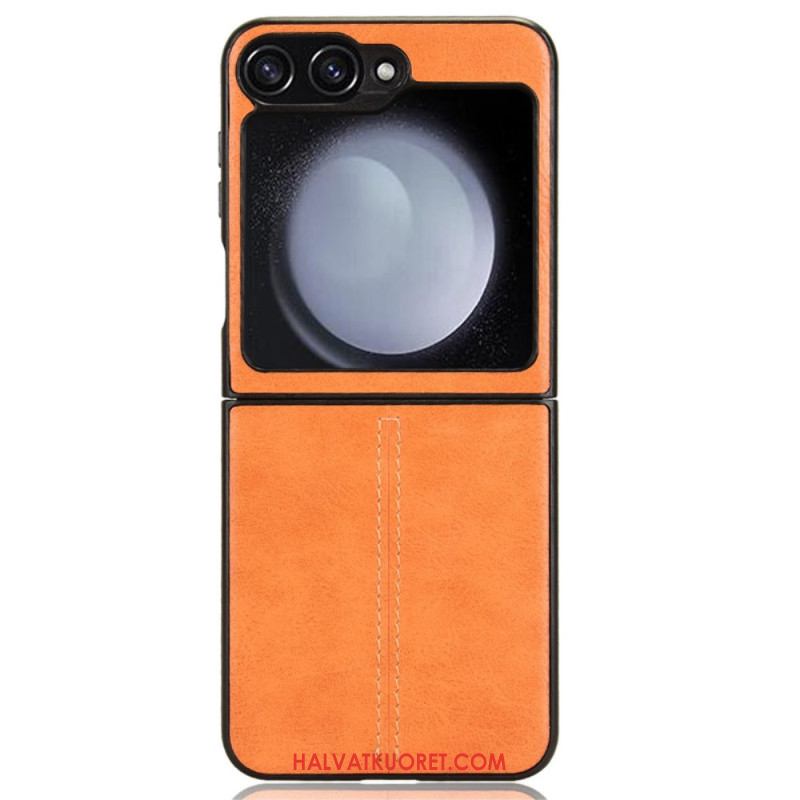 Kuori Samsung Galaxy Z Flip 7 Fe Keinonahkaompeleet Suojakuori