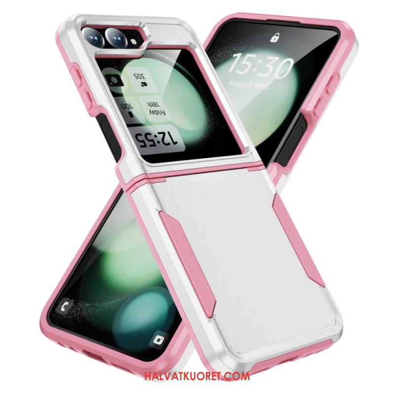 Kuori Samsung Galaxy Z Flip 7 Fe Kestävä Metalliefekti