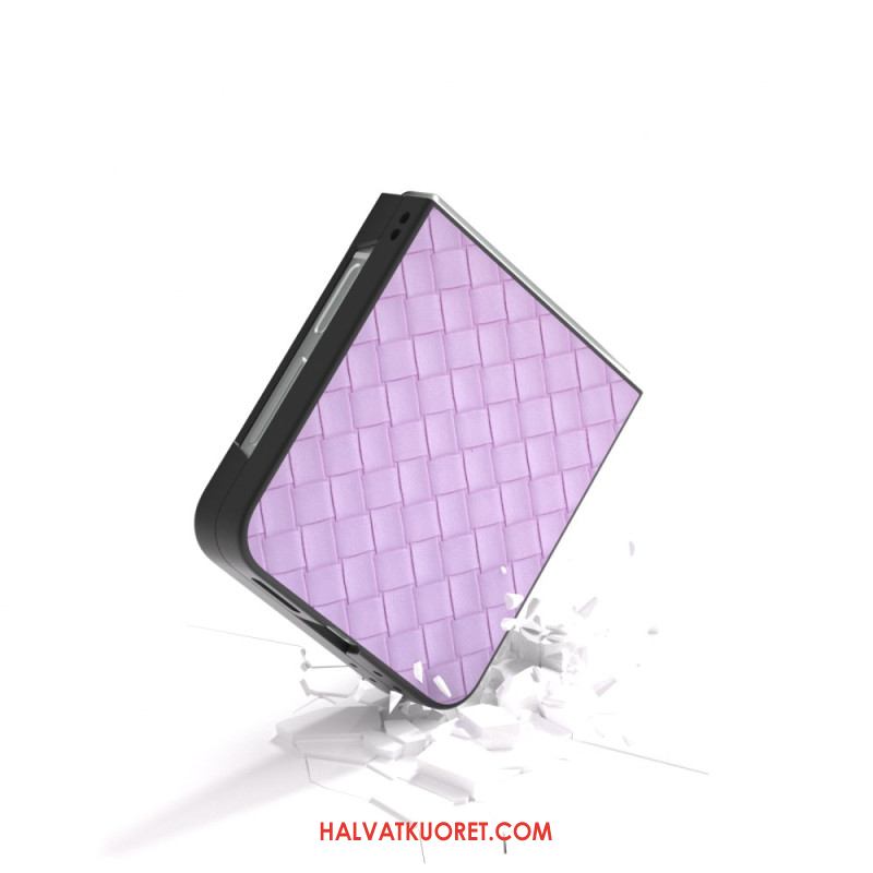 Kuori Samsung Galaxy Z Flip 7 Fe Kudottu Tekstuuri
