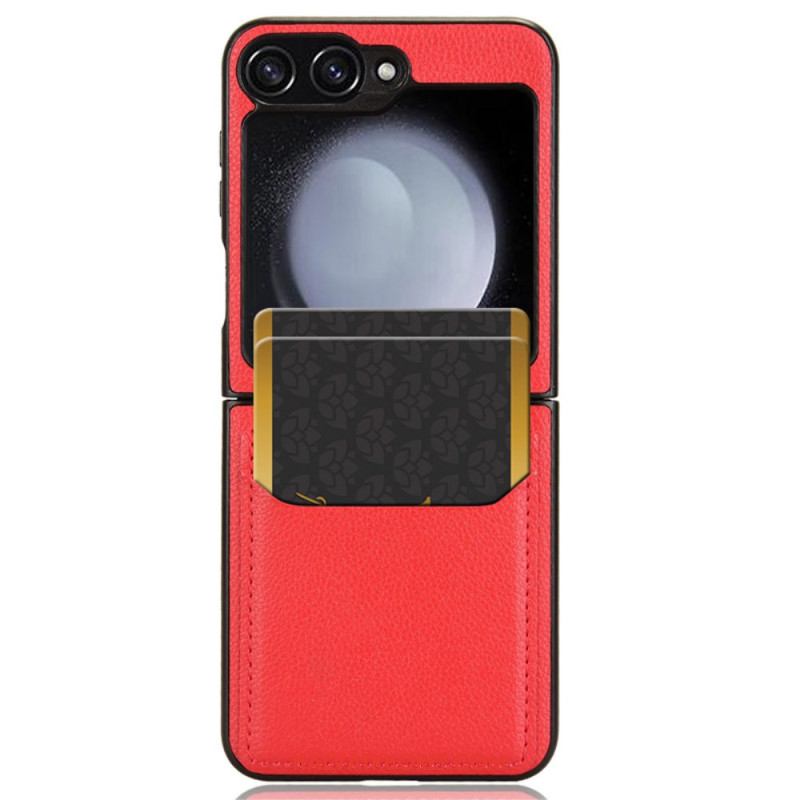 Kuori Samsung Galaxy Z Flip 7 Fe Litsitekstuurikorttikotelo