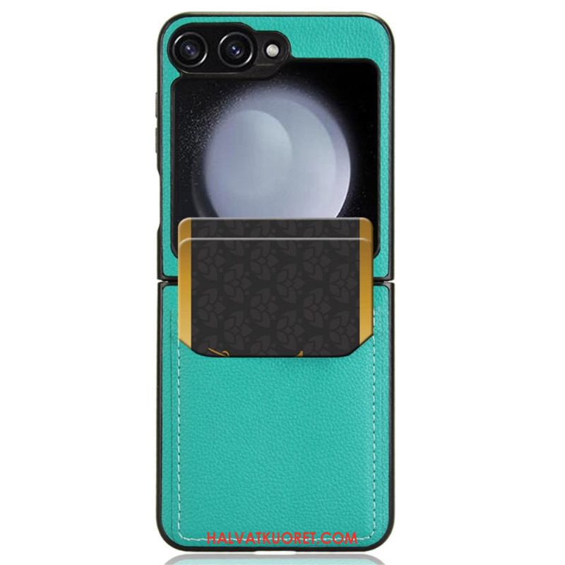 Kuori Samsung Galaxy Z Flip 7 Fe Litsitekstuurikorttikotelo