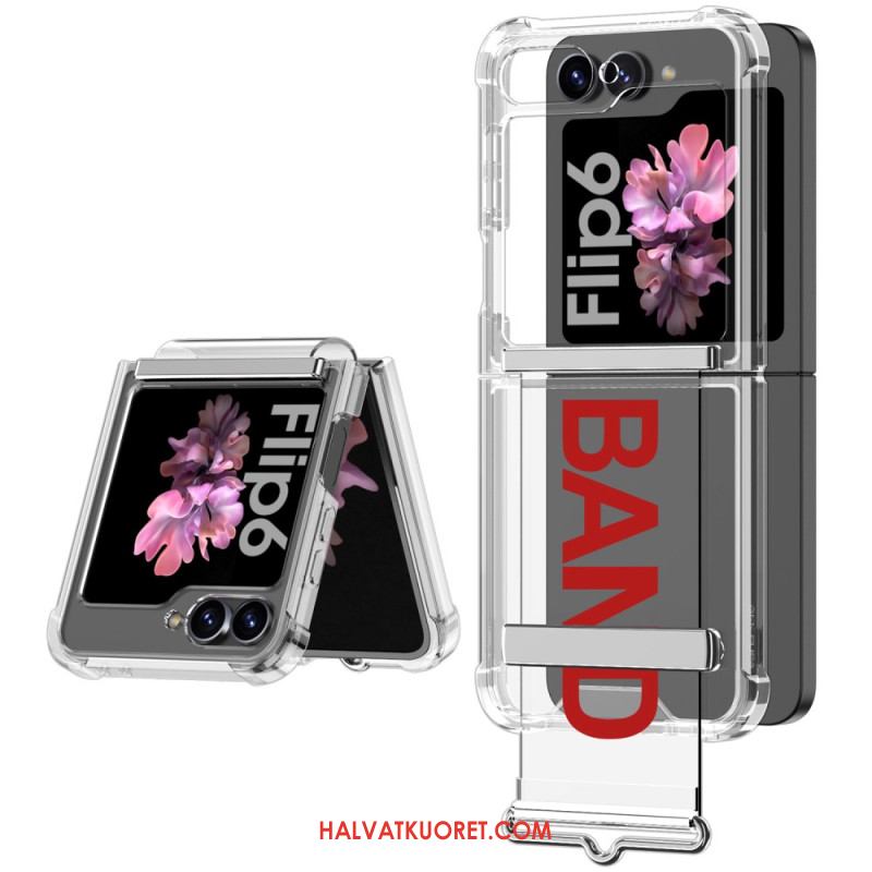 Kuori Samsung Galaxy Z Flip 7 Fe Läpinäkyvä Hihna