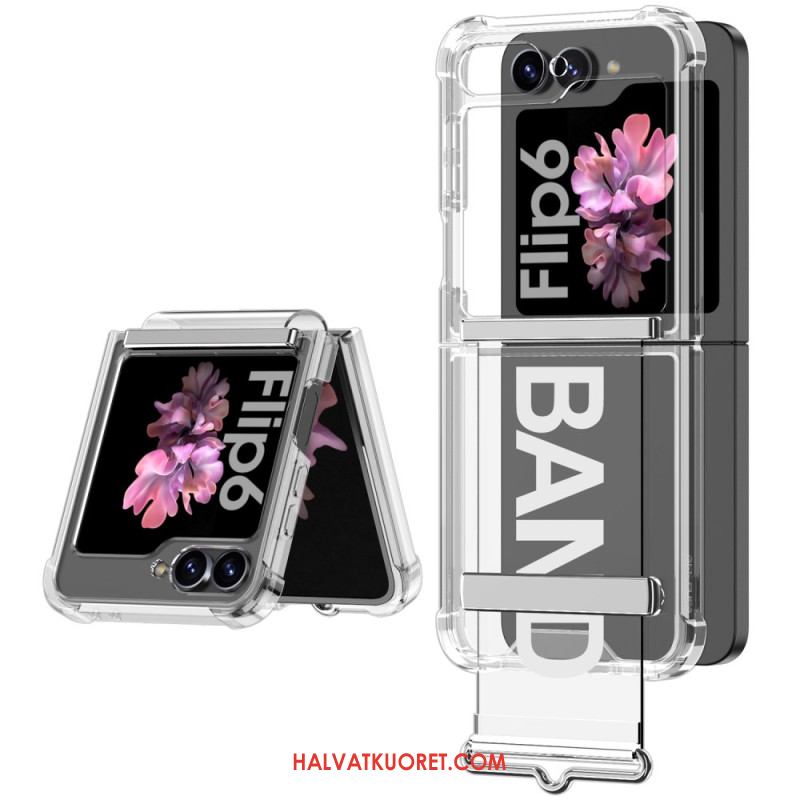 Kuori Samsung Galaxy Z Flip 7 Fe Läpinäkyvä Hihna